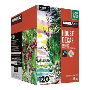 Kirkland Signature Organic Decaffeinated Fair Trade Coffee K-Cups